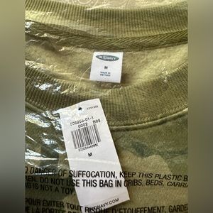 Old Navy unisex crewneck green camo Sweatshirt